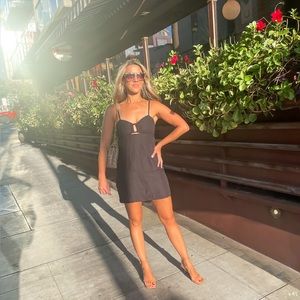 Anthropologie slim mini dress